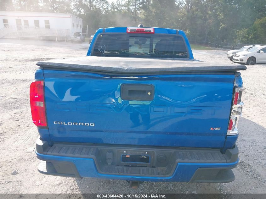 2021 Chevrolet Colorado 2Wd Short Box Z71 VIN: 1GCGSDENXM1159080 Lot: 40604420