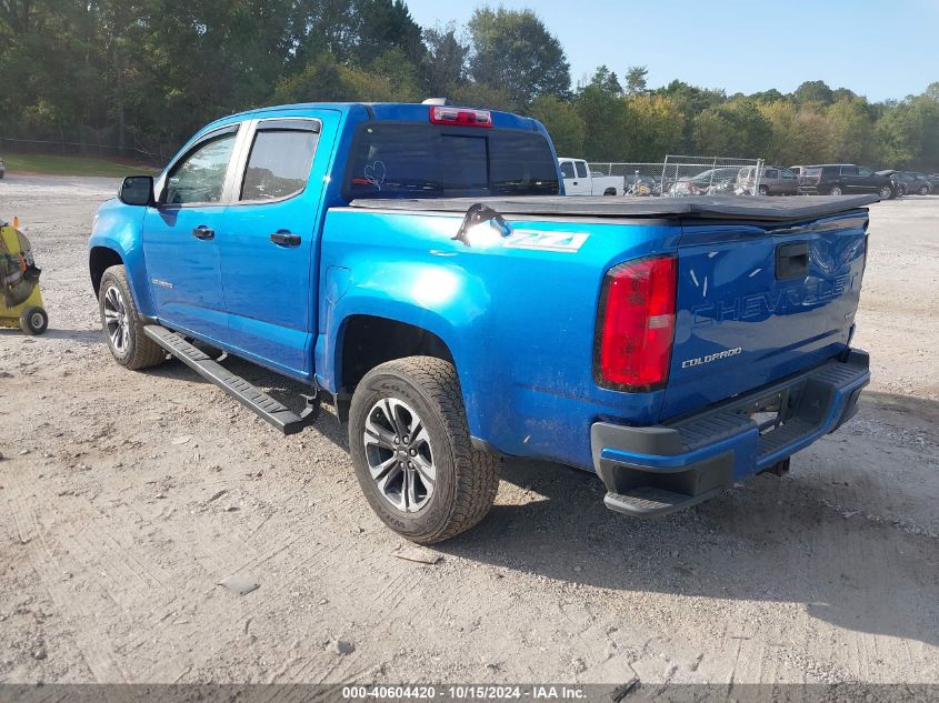 2021 Chevrolet Colorado 2Wd Short Box Z71 VIN: 1GCGSDENXM1159080 Lot: 40604420