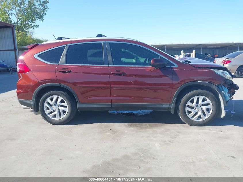 2015 Honda Cr-V Ex-L VIN: 2HKRM3H71FH546395 Lot: 40604431