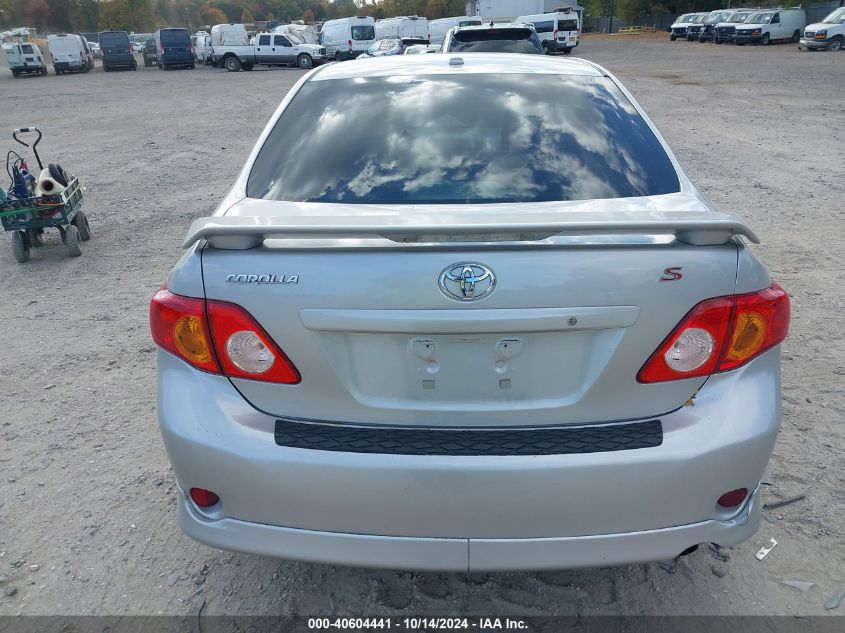 2009 Toyota Corolla S VIN: 2T1BU40E89C017227 Lot: 40604441