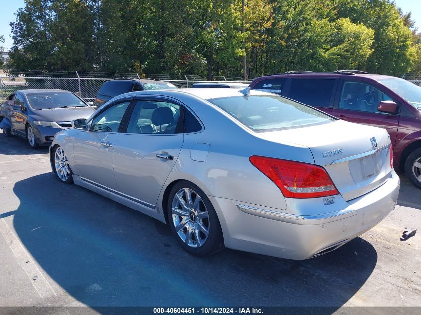 2012 Hyundai Equus Signature VIN: KMHGH4JH7CU054472 Lot: 40604451