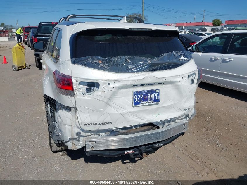 2019 Toyota Highlander Xle VIN: 5TDKZRFH9KS369472 Lot: 40604459