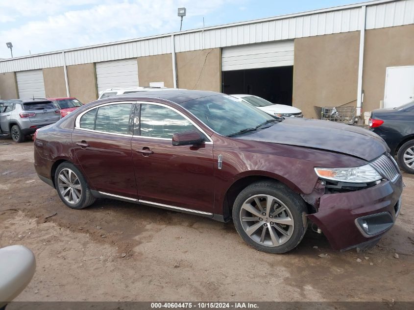 2009 Lincoln Mks VIN: 1LNHM93R29G608334 Lot: 40604475