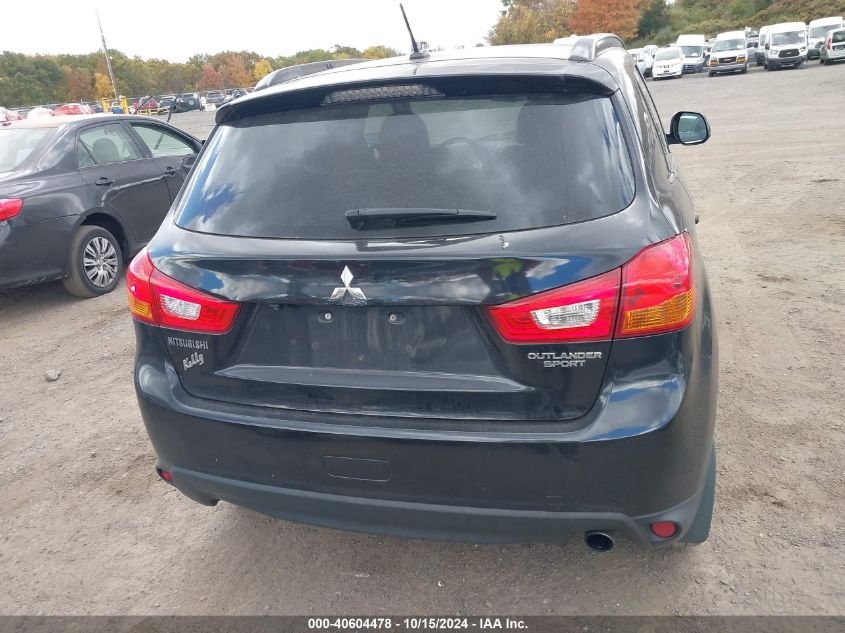 2014 Mitsubishi Outlander Sport Se VIN: 4A4AR4AU0EE032677 Lot: 40604478