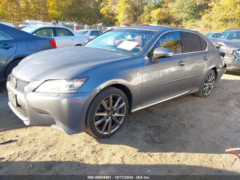 VIN JTHCE1BL3FA004265 2015 Lexus GS, 350 no.2