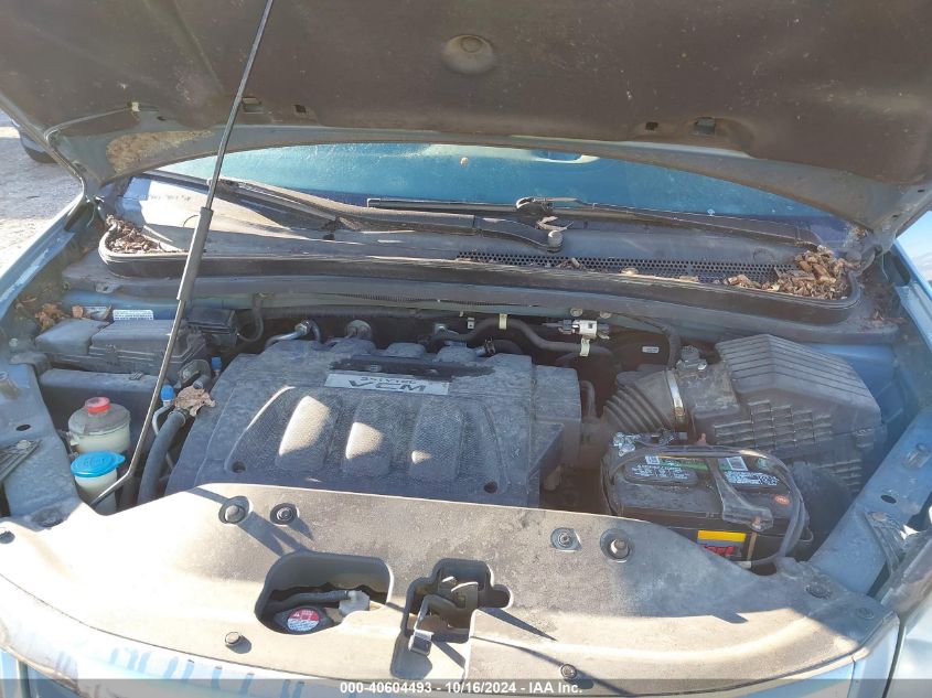 2010 Honda Odyssey Ex-L VIN: 5FNRL3H7XAB072912 Lot: 40604493