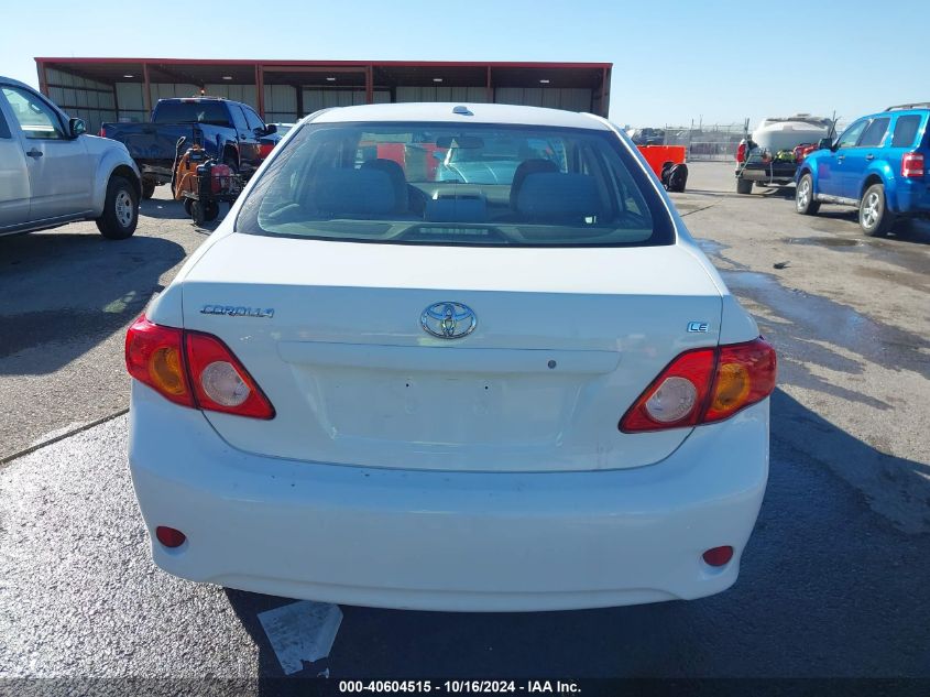 2010 Toyota Corolla Le VIN: 1NXBU4EE1AZ218852 Lot: 40604515