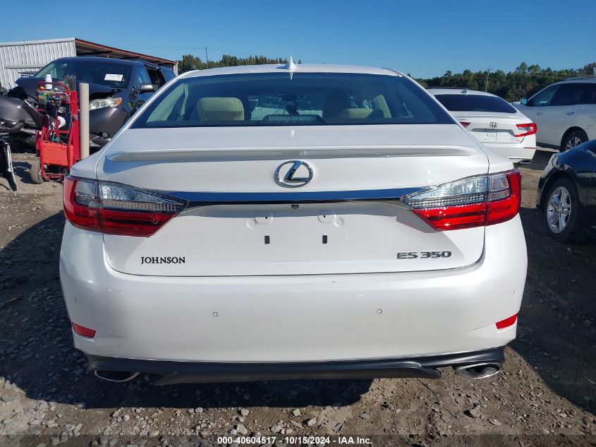 2016 Lexus Es 350 VIN: 58ABK1GG8GU018300 Lot: 40604517