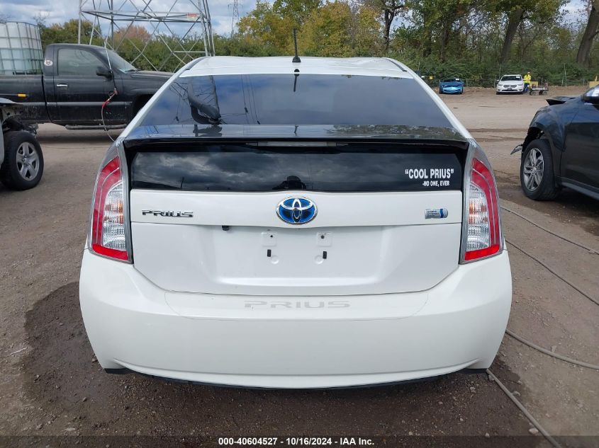 2014 Toyota Prius Two VIN: JTDKN3DU3E0389314 Lot: 40604527