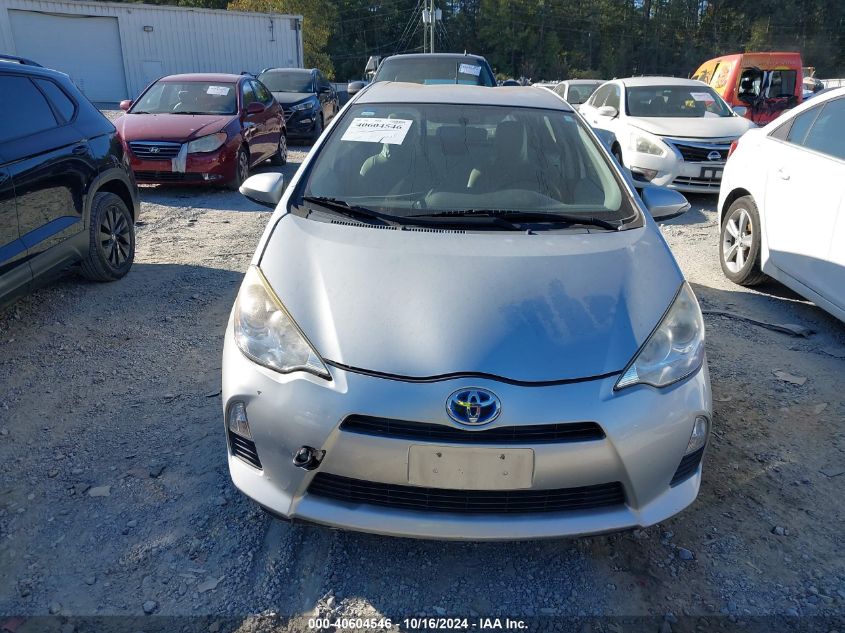 2012 Toyota Prius C One VIN: JTDKDTB34C1510632 Lot: 40604546