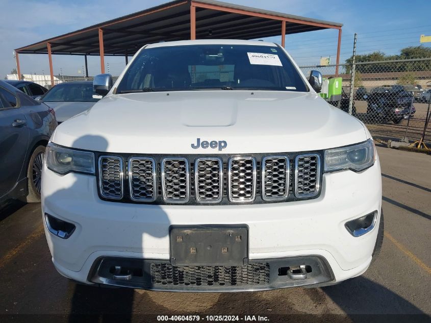 2017 Jeep Grand Cherokee Overland 4X4 VIN: 1C4RJFCT7HC800303 Lot: 40604579