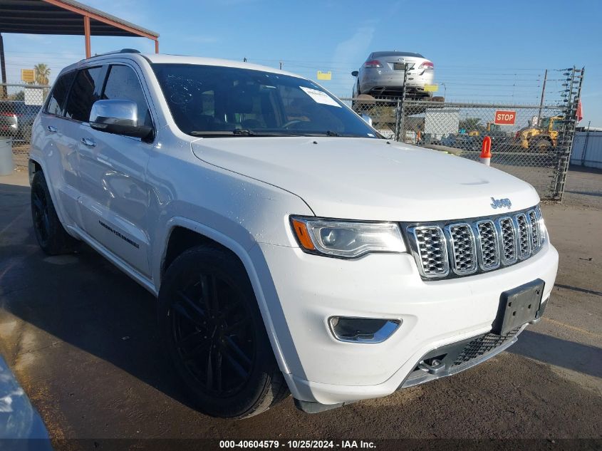 2017 Jeep Grand Cherokee Overland 4X4 VIN: 1C4RJFCT7HC800303 Lot: 40604579