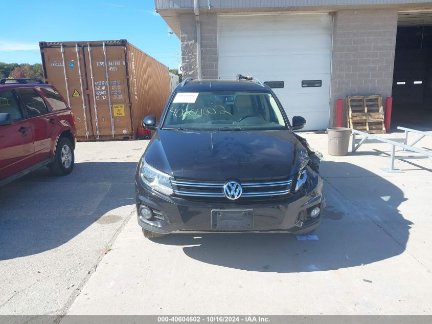 2015 Volkswagen Tiguan Se VIN: WVGAV7AX9FW562801 Lot: 40604602