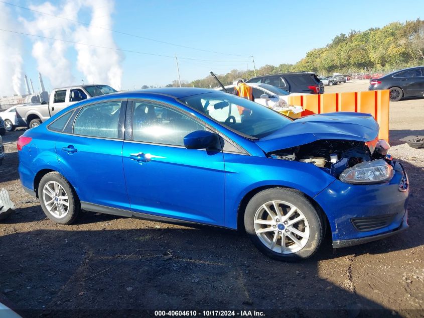 2018 Ford Focus Se VIN: 1FADP3F2XJL228374 Lot: 40604610