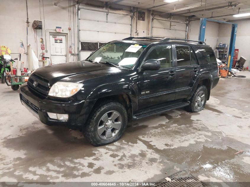 2004 Toyota 4Runner Sr5 V6 VIN: JTEBU14R548011560 Lot: 40604645