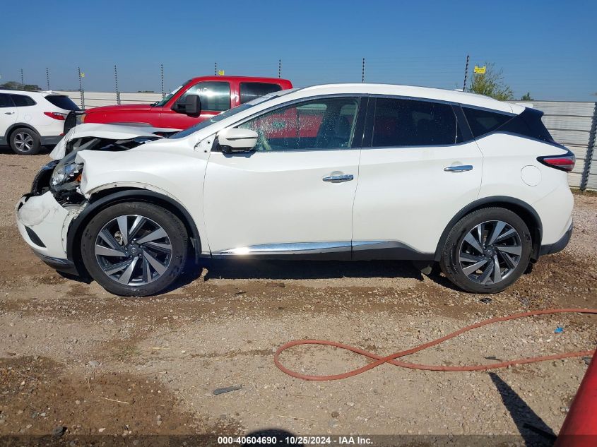 2016 Nissan Murano Platinum VIN: 5N1AZ2MG1GN148244 Lot: 40604690