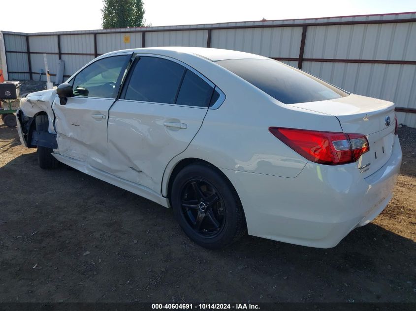 2017 Subaru Legacy 2.5I VIN: 4S3BNAA65H3026185 Lot: 40604691