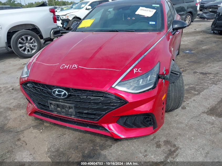 2022 Hyundai Sonata N Line VIN: 5NPEK4JCXNH144178 Lot: 40604703