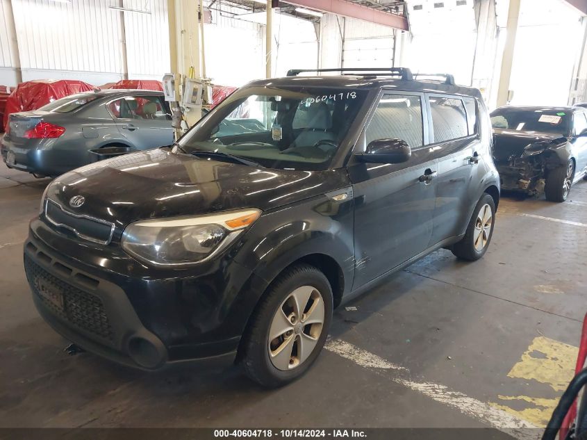 2014 Kia Soul VIN: KNDJN2A27E7036364 Lot: 40604718