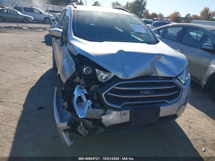 2019 Ford Ecosport Se VIN: MAJ3S2GE9KC263874 Lot: 40604721