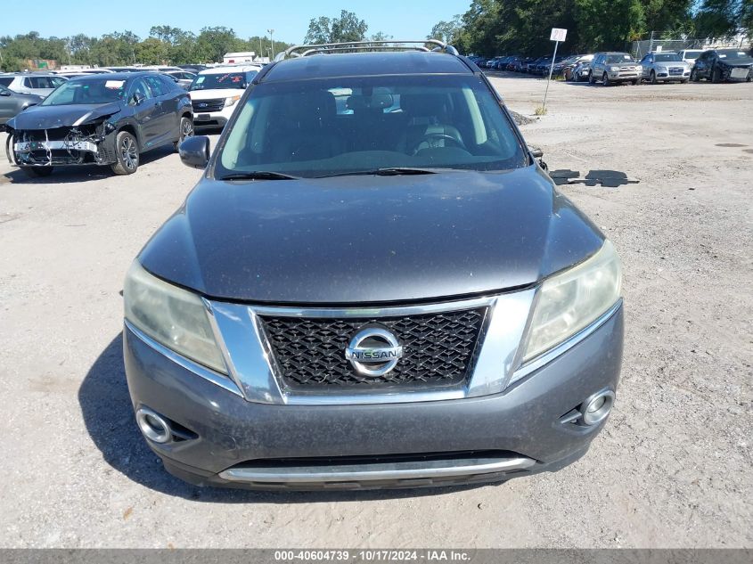 2014 Nissan Pathfinder Sl VIN: 5N1AR2MN2EC692811 Lot: 40604739