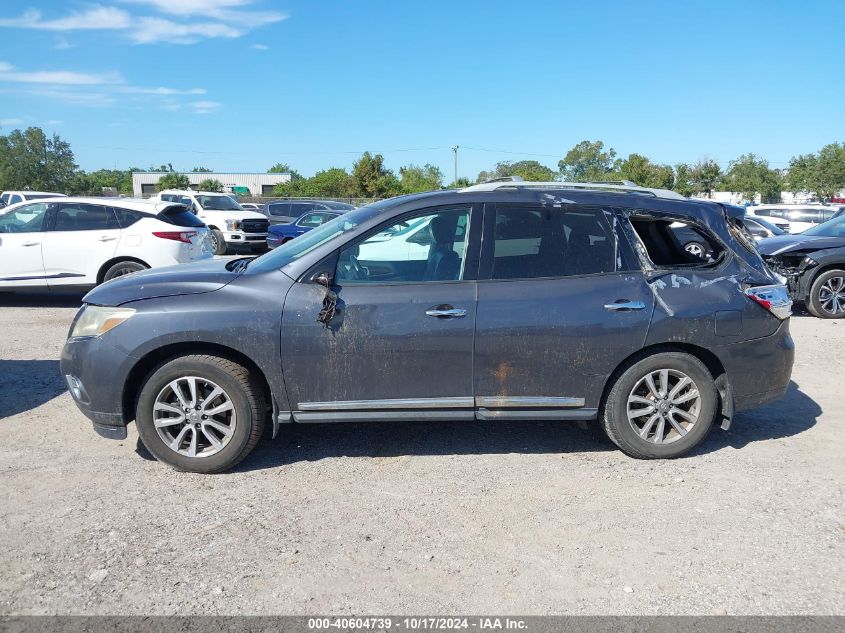 2014 Nissan Pathfinder Sl VIN: 5N1AR2MN2EC692811 Lot: 40604739