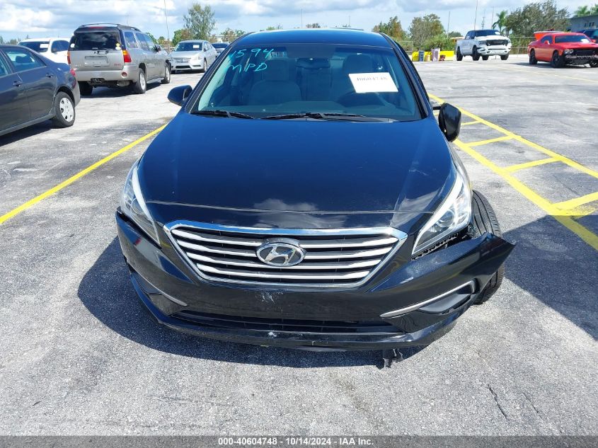 2016 Hyundai Sonata Se VIN: 5NPE24AFXGH331594 Lot: 40604748