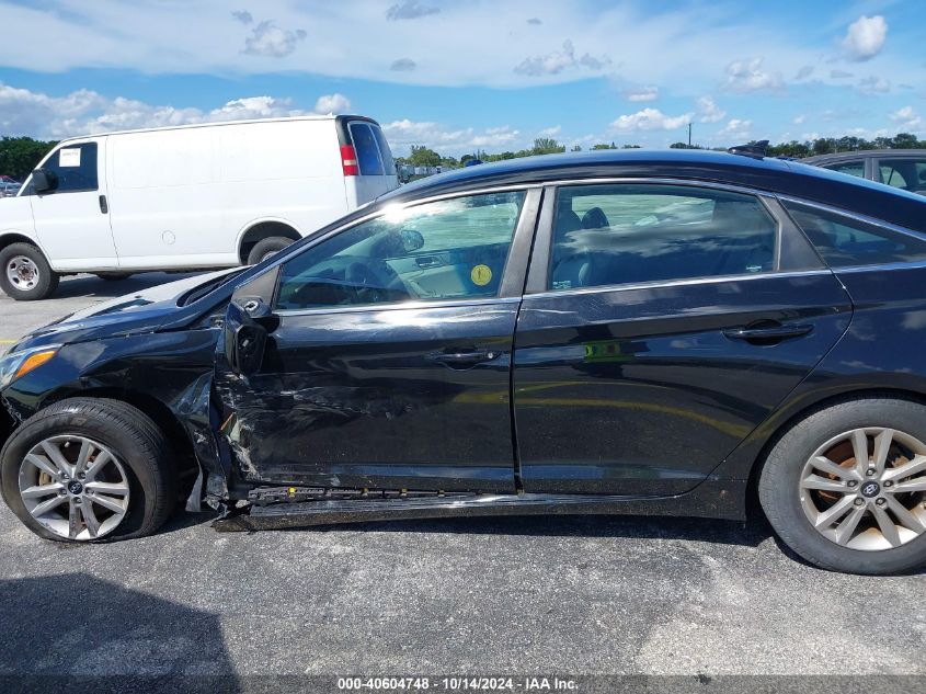 2016 Hyundai Sonata Se VIN: 5NPE24AFXGH331594 Lot: 40604748