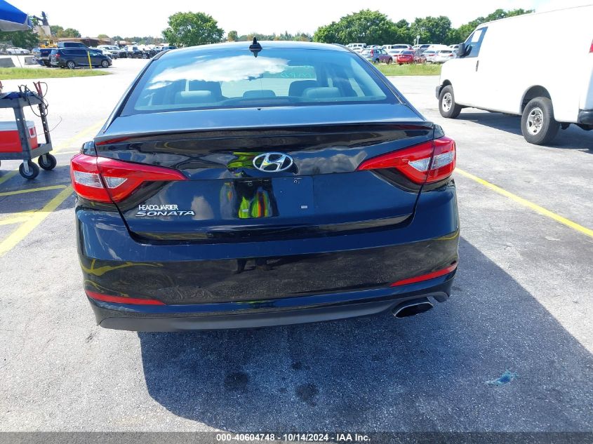 2016 Hyundai Sonata Se VIN: 5NPE24AFXGH331594 Lot: 40604748