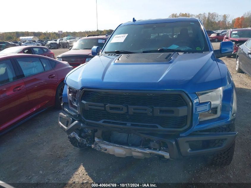 2019 Ford F-150 Raptor VIN: 1FTFW1RG7KFA15755 Lot: 40604769