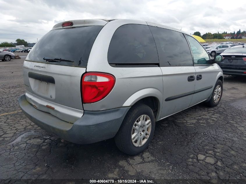 2006 Dodge Caravan Se VIN: 1D4GP25R76B641787 Lot: 40604775