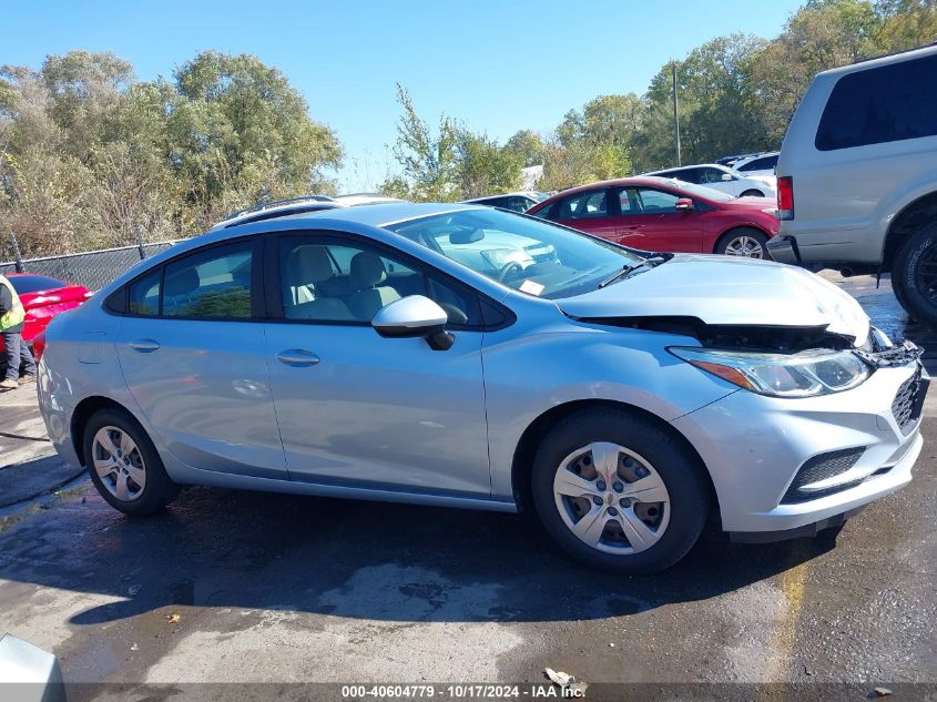 2018 Chevrolet Cruze Ls Auto VIN: 1G1BC5SM6J7136888 Lot: 40604779