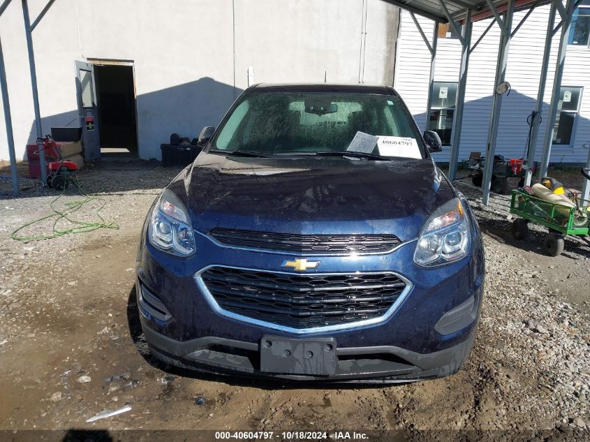 2017 Chevrolet Equinox Ls VIN: 2GNALBEK9H1611394 Lot: 40604797