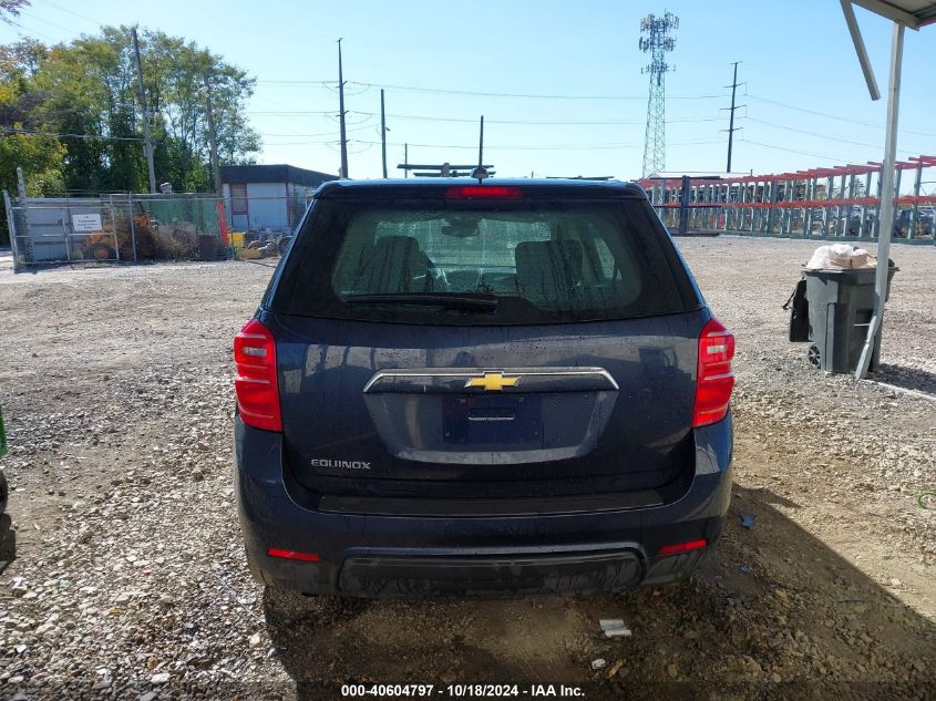 2017 CHEVROLET EQUINOX LS - 2GNALBEK9H1611394