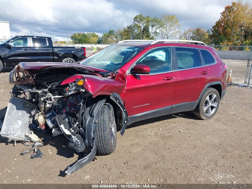 2019 Jeep Cherokee Limited 4X4 VIN: 1C4PJMDX2KD150181 Lot: 40604809