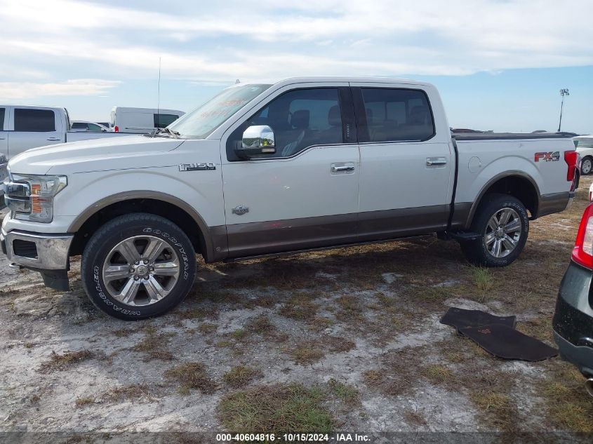 2019 Ford F-150 King Ranch VIN: 1FTEW1E48KFC03613 Lot: 40604816