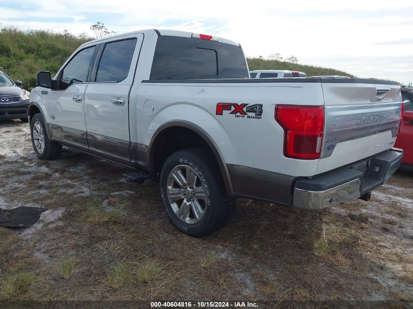 2019 Ford F-150 King Ranch VIN: 1FTEW1E48KFC03613 Lot: 40604816