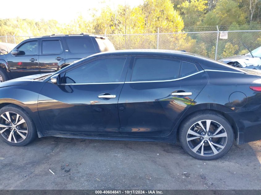 2016 Nissan Maxima 3.5 Sv VIN: 1N4AA6AP7GC385927 Lot: 40604841