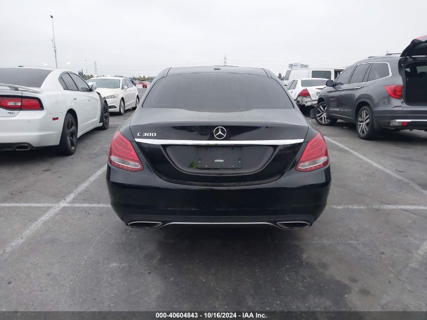 2017 Mercedes-Benz C 300 Luxury/Sport VIN: 55SWF4JB4HU189148 Lot: 40604843