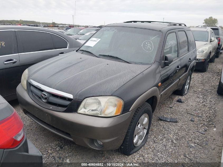 2003 Mazda Tribute Es V6 VIN: 4F2CZ96123KM50250 Lot: 40604852