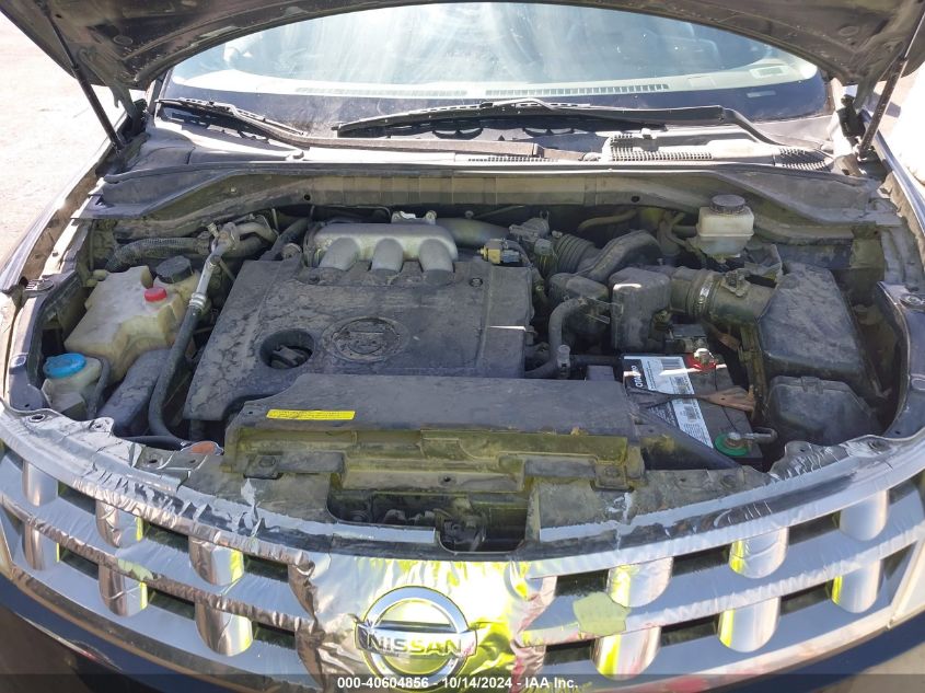 2005 Nissan Murano S VIN: JN8AZ08T65W325981 Lot: 40604856