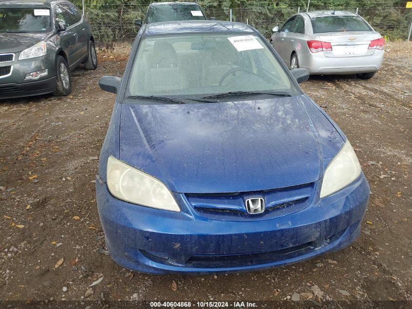 2004 Honda Civic Vp VIN: 1HGES16374L003992 Lot: 40604868