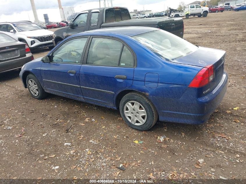 2004 Honda Civic Vp VIN: 1HGES16374L003992 Lot: 40604868