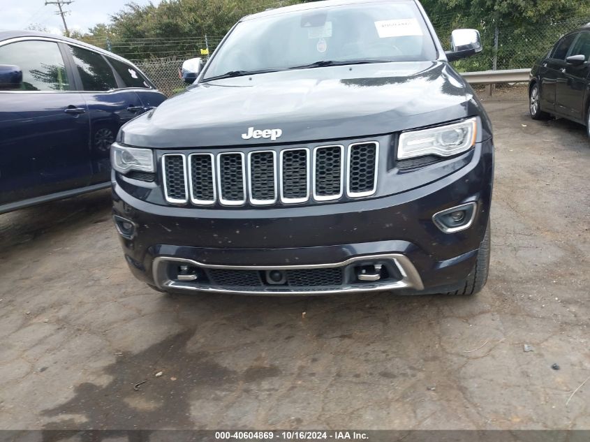 2014 Jeep Grand Cherokee Overland VIN: 1C4RJFCM3EC305617 Lot: 40604869