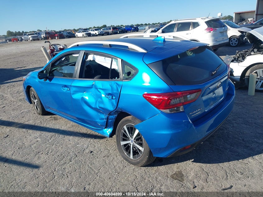 2021 SUBARU IMPREZA 2.0L H-4 DI, DOHC, V(VIN: 4S3GTAV6XM3701643