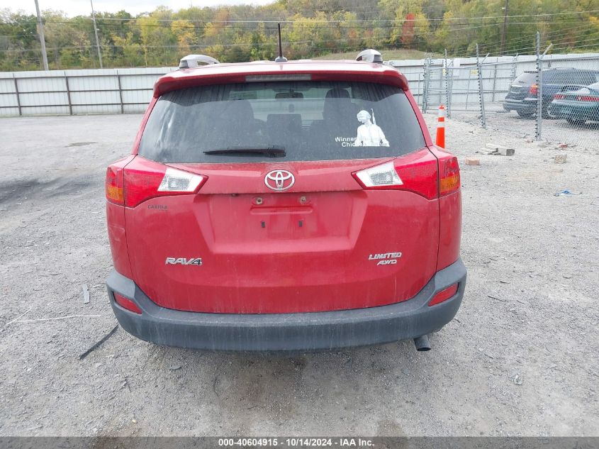 2015 Toyota Rav4 Limited VIN: JTMDFREV9FD137075 Lot: 40604915