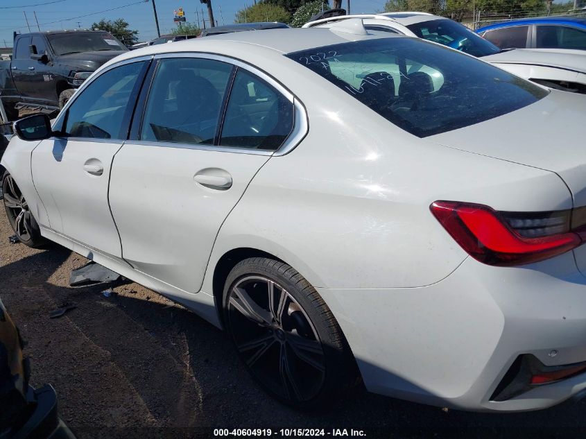 2022 BMW 330I VIN: 3MW5R1J03N8C42775 Lot: 40604919