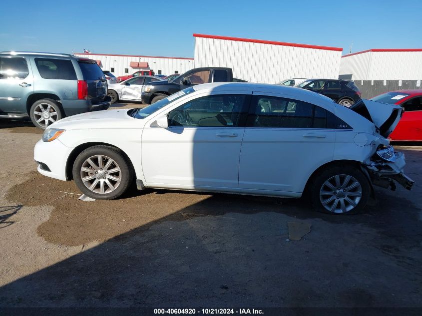 2012 Chrysler 200 Touring VIN: 1C3CCBBBXCN262893 Lot: 40604920