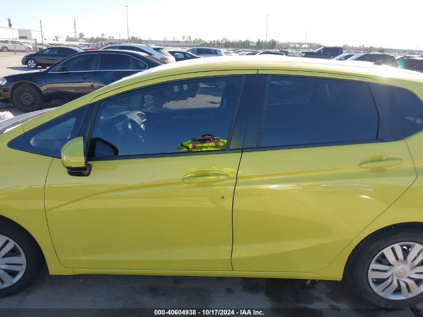 2016 Honda Fit Lx VIN: JHMGK5H56GX017407 Lot: 40604938