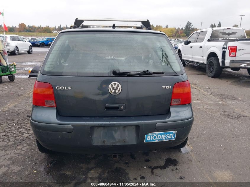 2004 Volkswagen Golf Gls Tdi VIN: 9BWGR61J944017219 Lot: 40604944